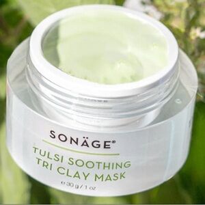 Sonäge Tulsi Tri Clay Mask - Light Green